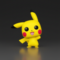 Funko POP Pokémon Pikachu Flocked textura especial — PokeLine
