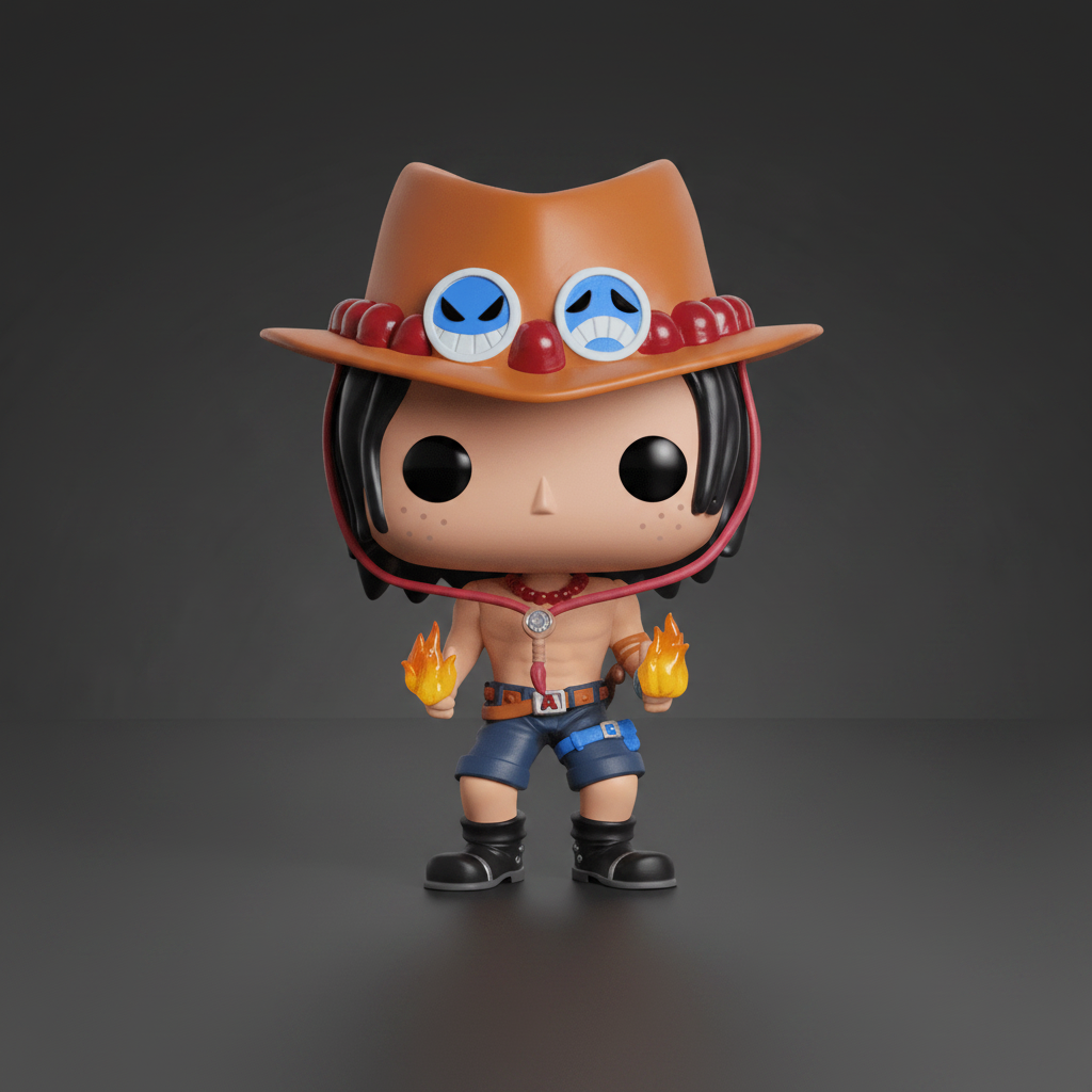 Funko POP One Piece Portgas D. Ace figura coleccionable — PokeLine