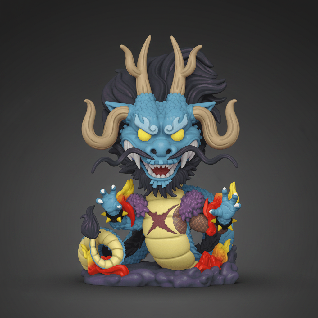Funko POP Jumbo One Piece Kaido Dragon Form Exclusive 25cm — PokeLine
