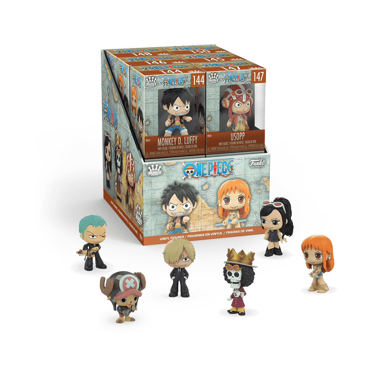 Figura Mini One Piece surtido