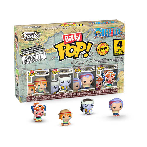 Blister 4 figuras Bitty POP One Piece Nami