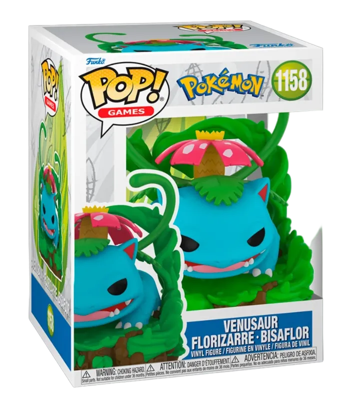 Figura POP Premium Pokemon Venusaur Florizarre Bisaflor