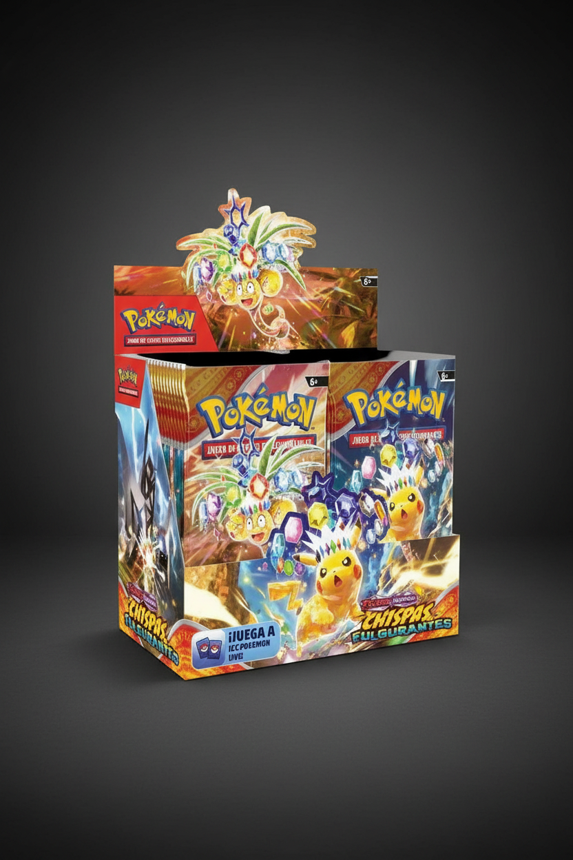 Chispas Fulgurantes SV8 Display 36 sobres Pokémon TCG — PokeLine
