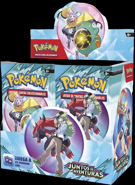 Juntos de Aventuras — Caja 36 Sobres Display (ESP)