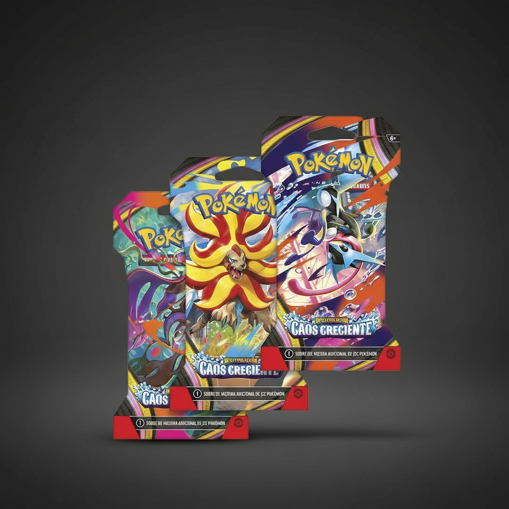 Caos Creciente Sleeved Booster Display Pokémon TCG — PokeLine