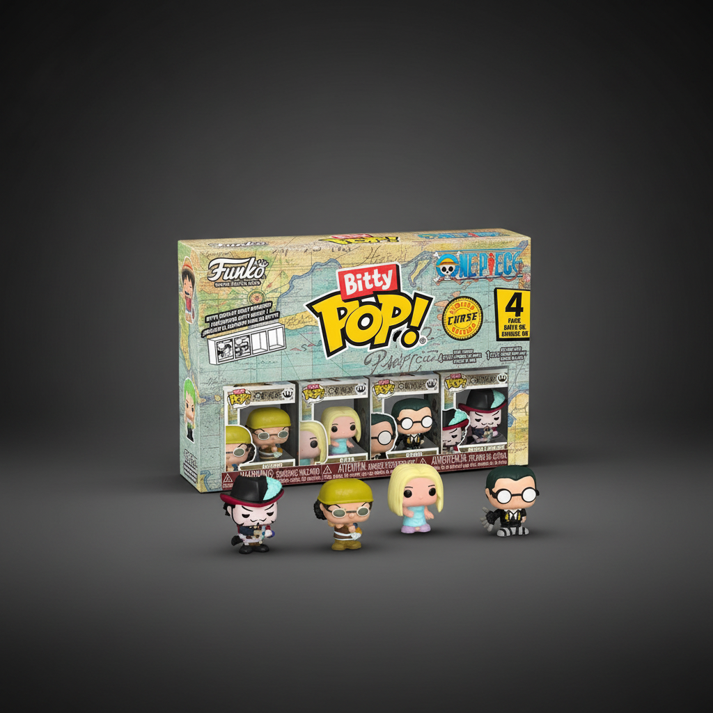 Bitty POP One Piece Usopp Pack 4 Funko minifiguras — PokeLine