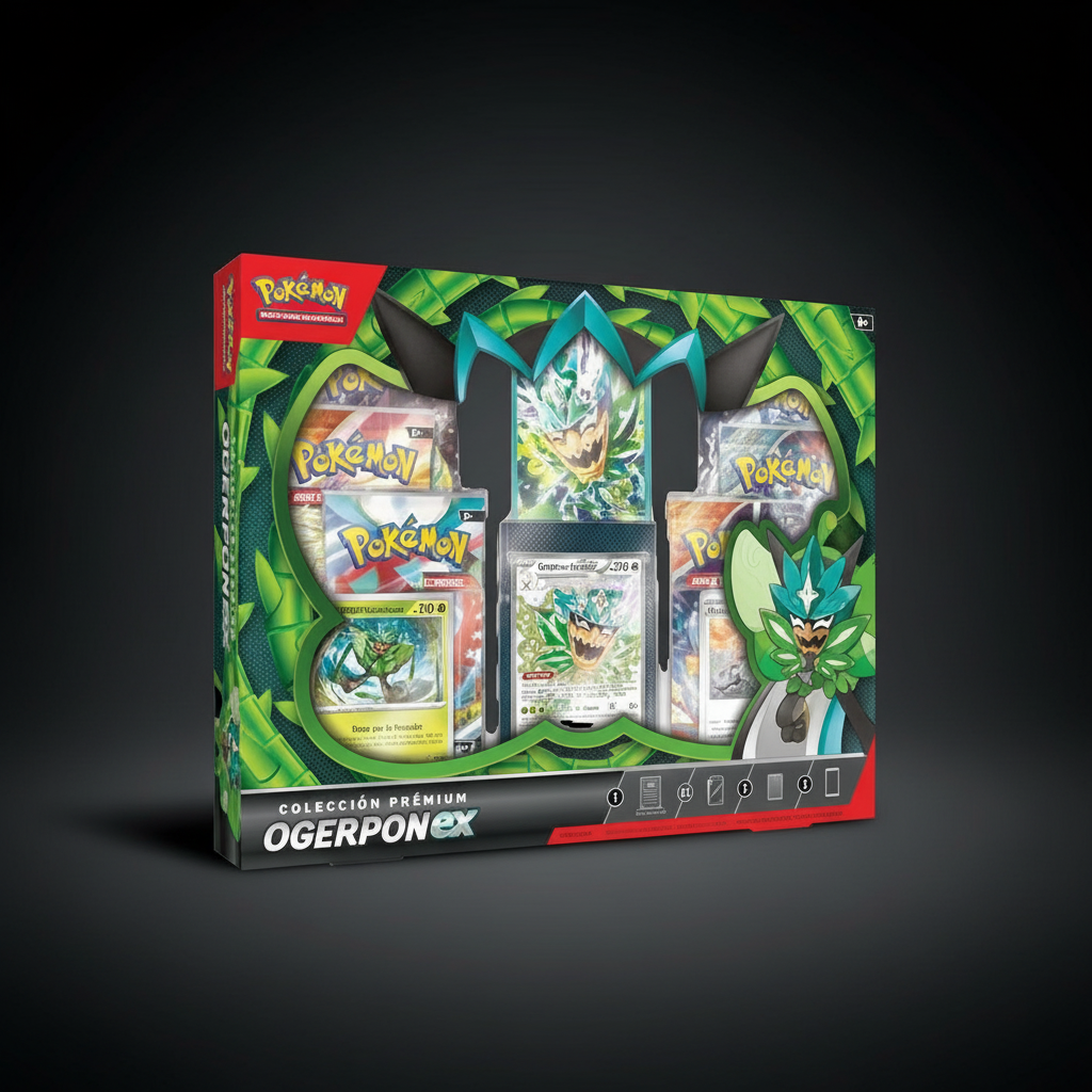 Colección Ogerpon ex Pokémon TCG español — PokeLine