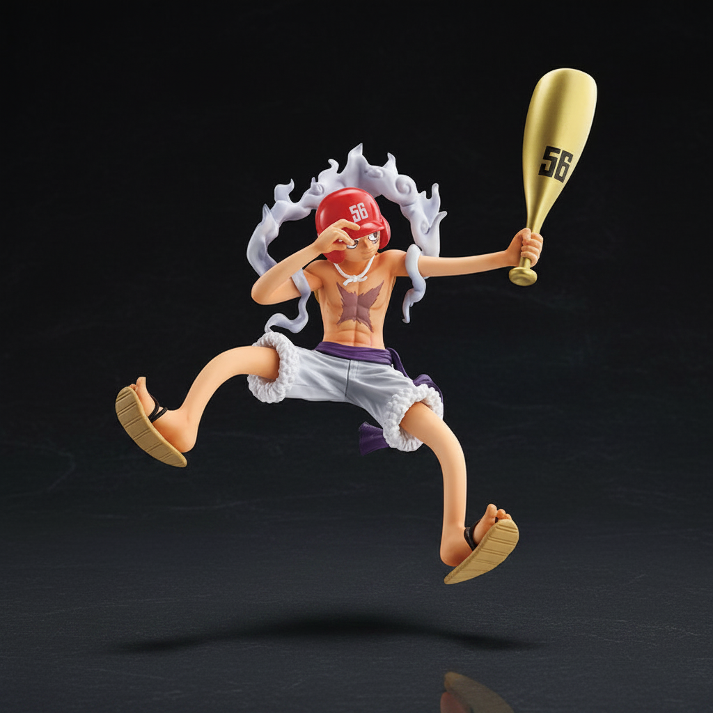 Figura Banpresto Luffy Gear 5 Baseball Ichibansho One Piece