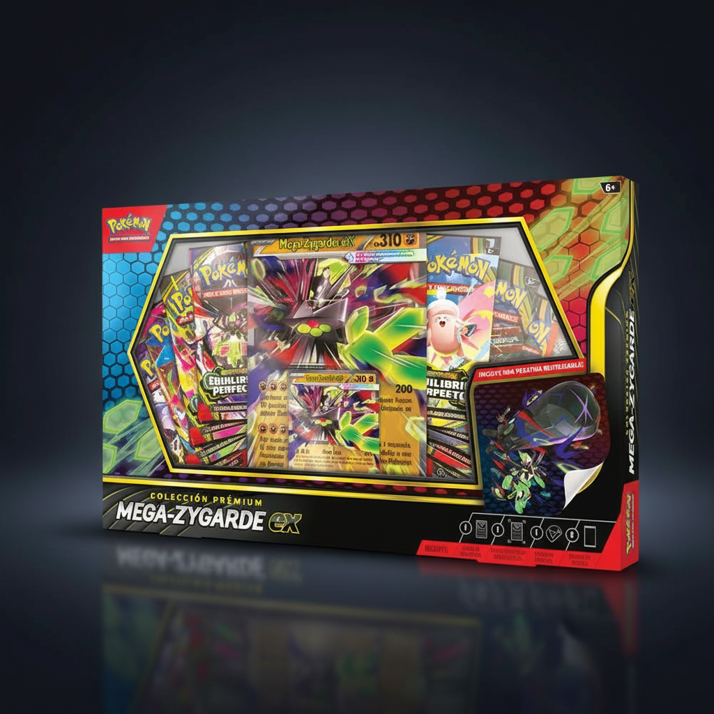 Colección Prémium Mega-Zygarde ex Pokémon TCG español — PokeLine