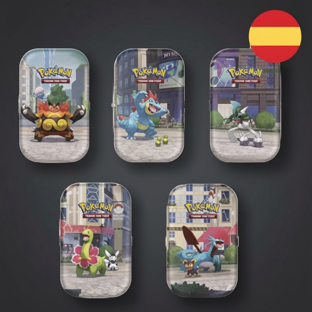 Summer ex Caja 10 Mini Latas Pokémon TCG ESP — PokeLine