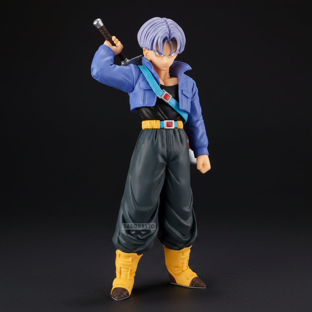 Figura Banpresto Trunks Solid Edge Works Dragon Ball Z 18cm