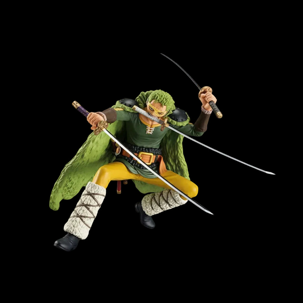 Figura Roronoa Zoro Cross Posing — One Piece 18cm