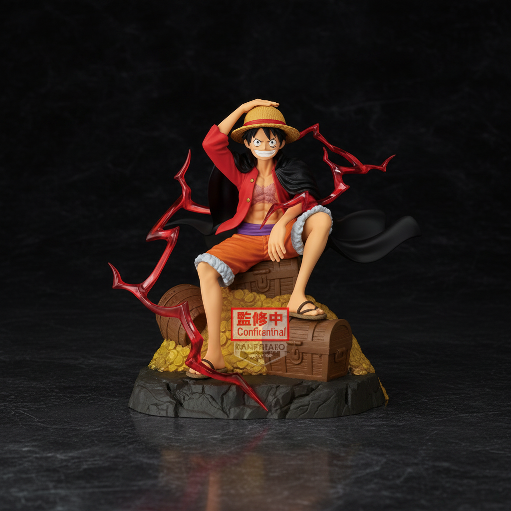 Figura Banpresto Monkey D. Luffy Theorama Soul One Piece 28cm