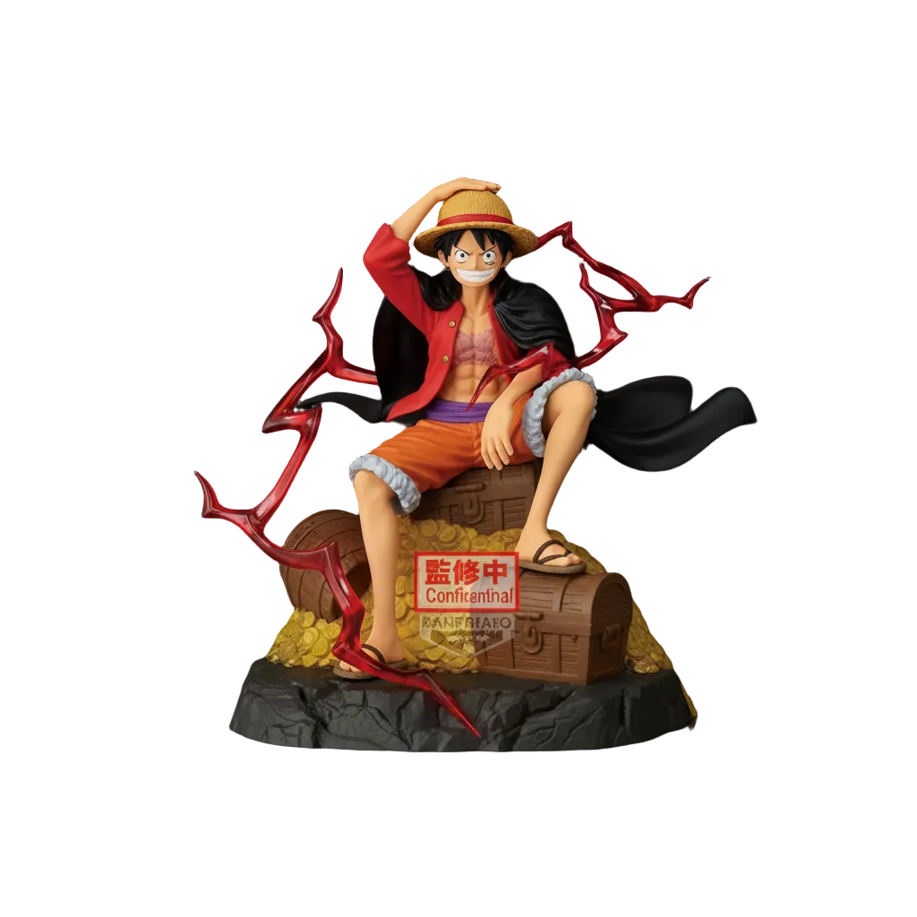 Figura Monkey D. Luffy Theorama Soul — One Piece 28cm